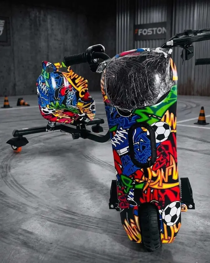 Triciclo de drift eléctrico Foston GT4400, FOOTBALL HIP HOP